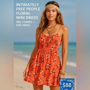 Free People Jolene mini slip Dress size Small NWT